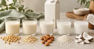 Растительные напитки: как выбрать для кофе и еды