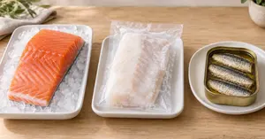 Рыба и морепродукты: выбор, размораживание и безопасная готовность