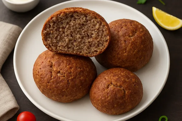 Кето-булочки из льна на кефире