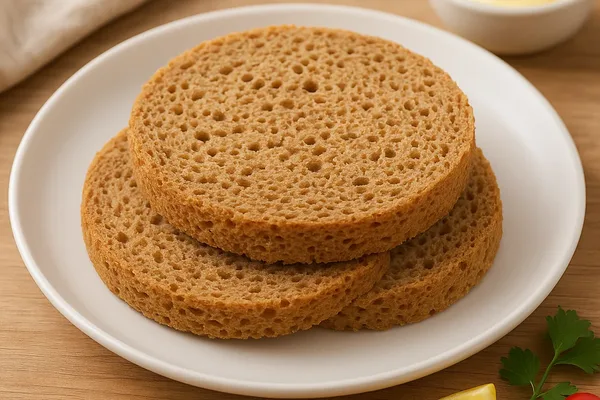 Быстрый кето-хлеб в микроволновке 