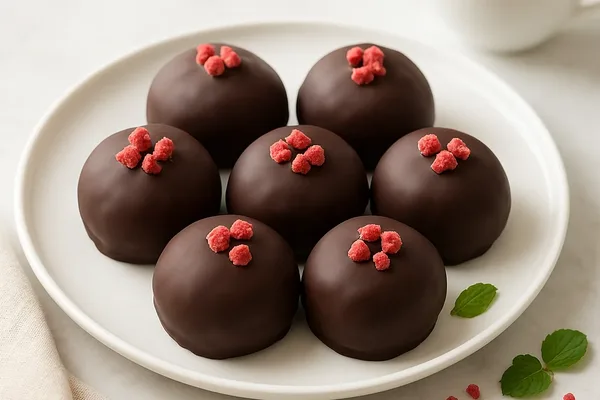 Протеиновые конфеты в шоколадной глазури