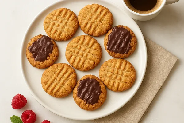 Песочное печенье без сахара, глютена и лактозы