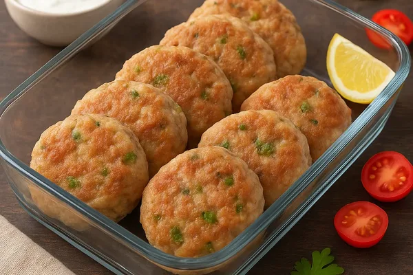 Сочные куриные котлеты без масла и глютена