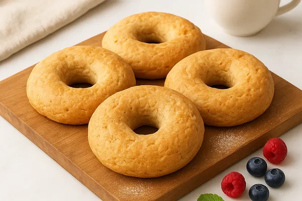 Колечки из заварного теста без глютена и сахара 