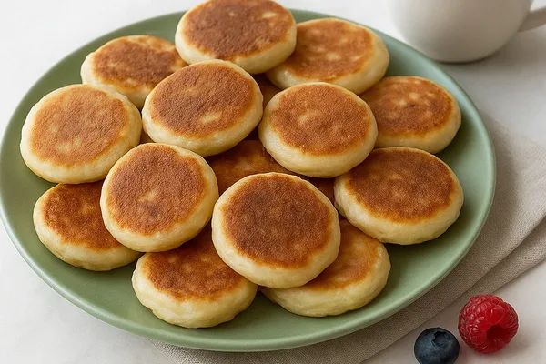 Банановые мини-оладьи без глютена