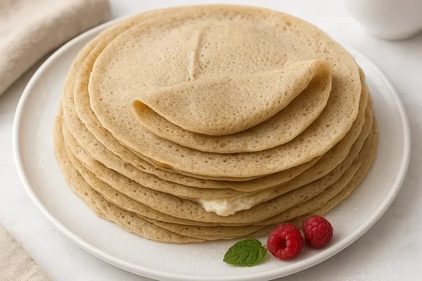 Безглютеновые блины без молочных продуктов