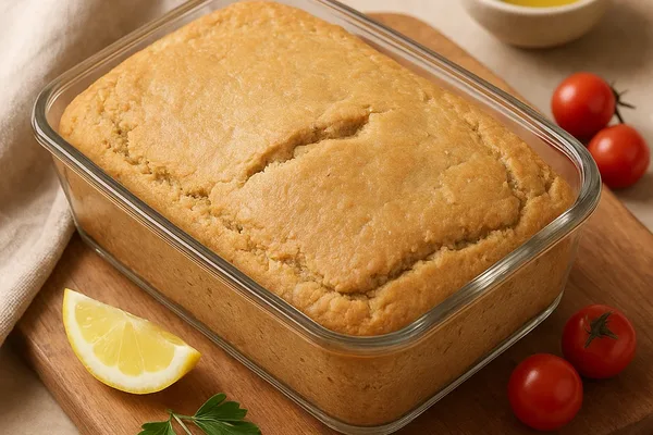 Быстрый безглютеновый хлеб 