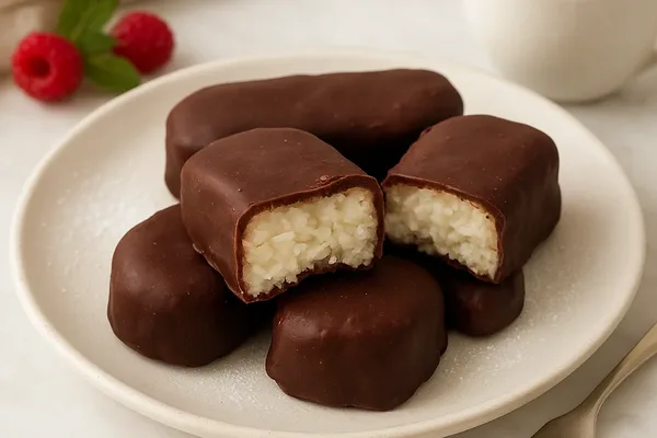 Кокосовый батончик в шоколадной глазури