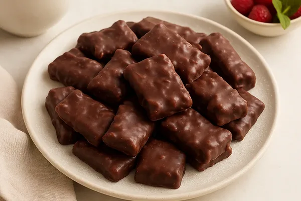 Песочная крошка в шоколаде без сахара