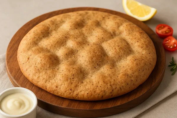 Мягкая лепёшка из миндальной муки 