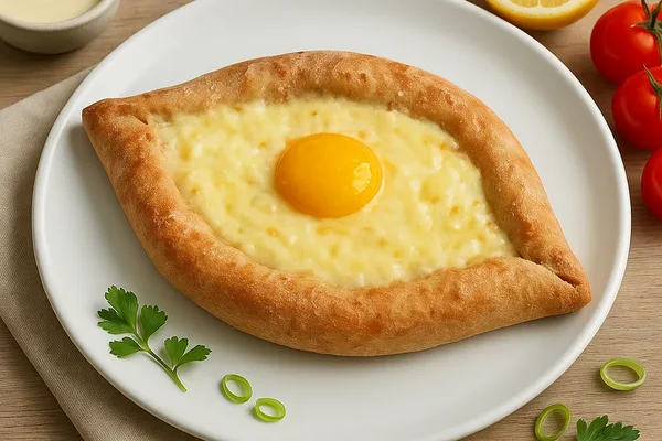 Хачапури на цельнозерновом тесте 