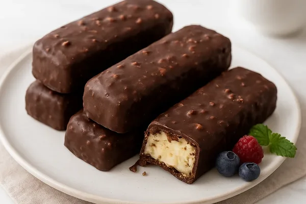 Ореховые батончики в шоколаде 