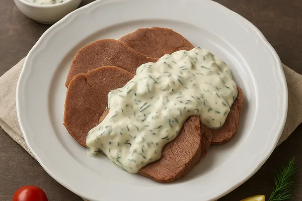 Отварной говяжий язык 