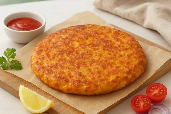 Овощная лепёшка без муки