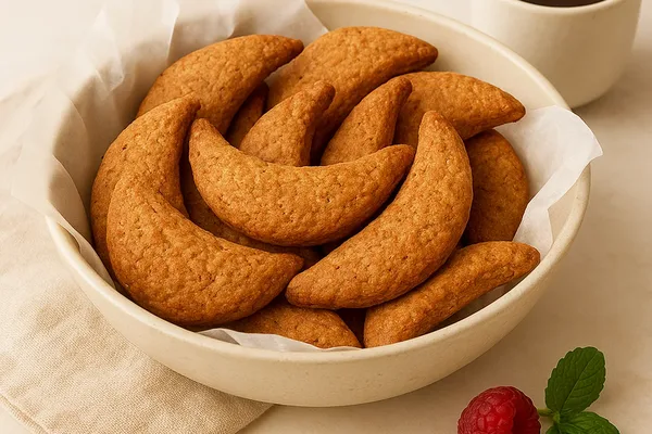 Песочное печенье на овсяной и гречневой муке