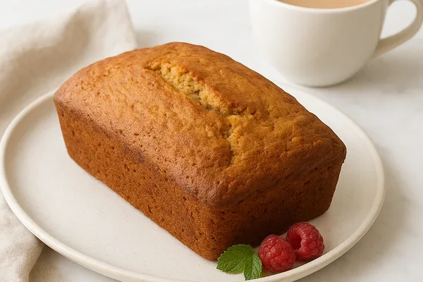 Банановый кекс без сахара и глютена