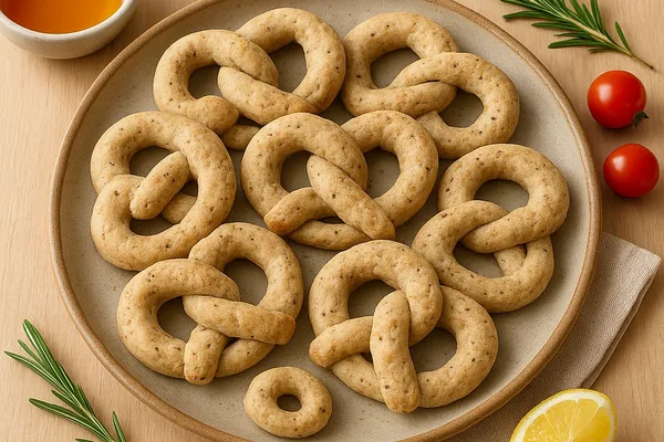 Безглютеновые крендельки к чаю