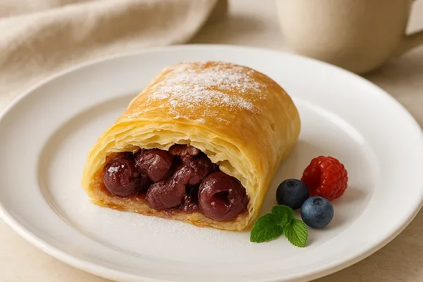 Штрудель из рисовой бумаги