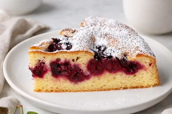 Кекс с вишней