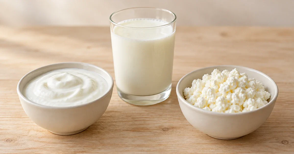 Кисломолочные продукты: как выбрать йогурт, кефир и творог