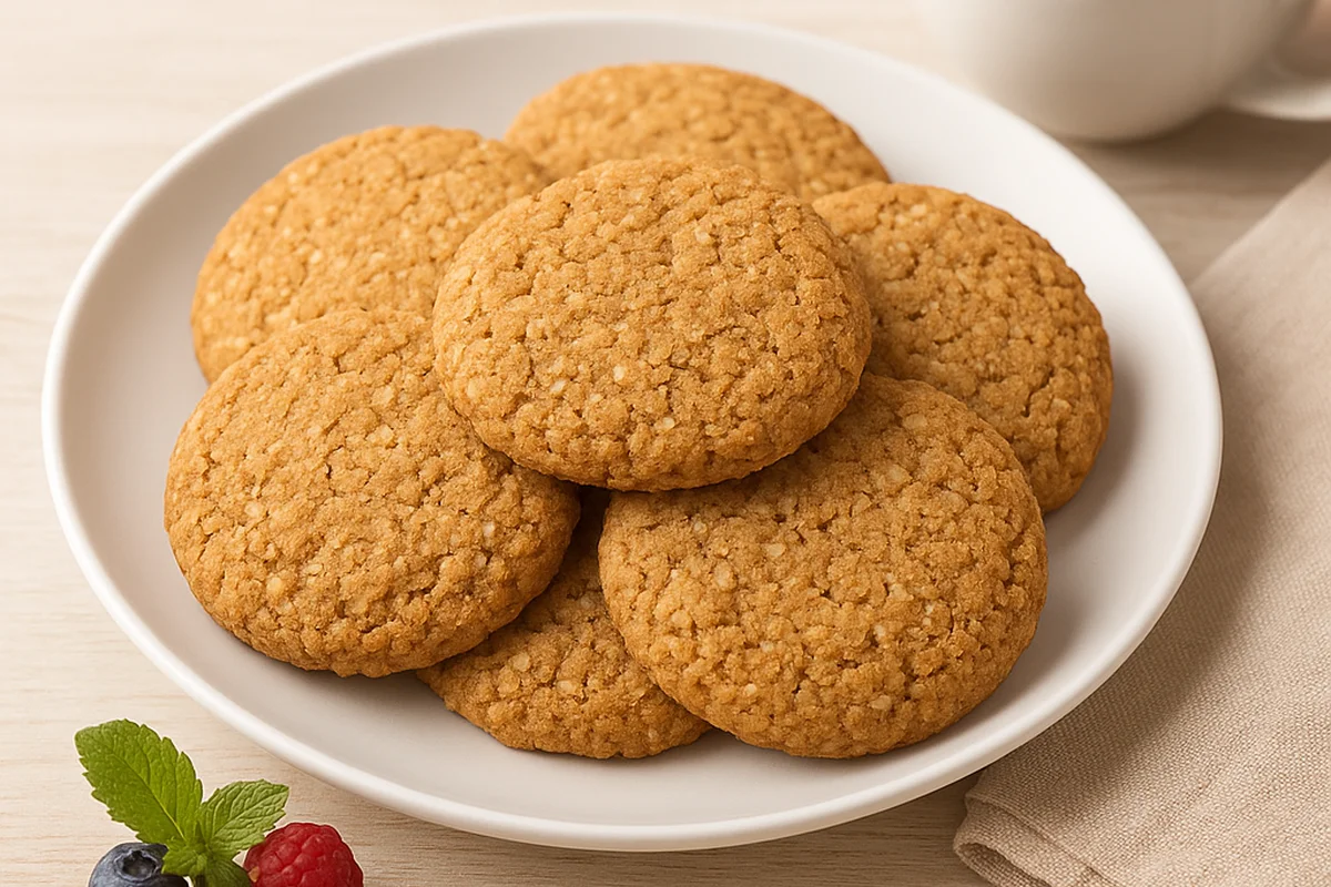 Овсяное печенье без яиц и сахара