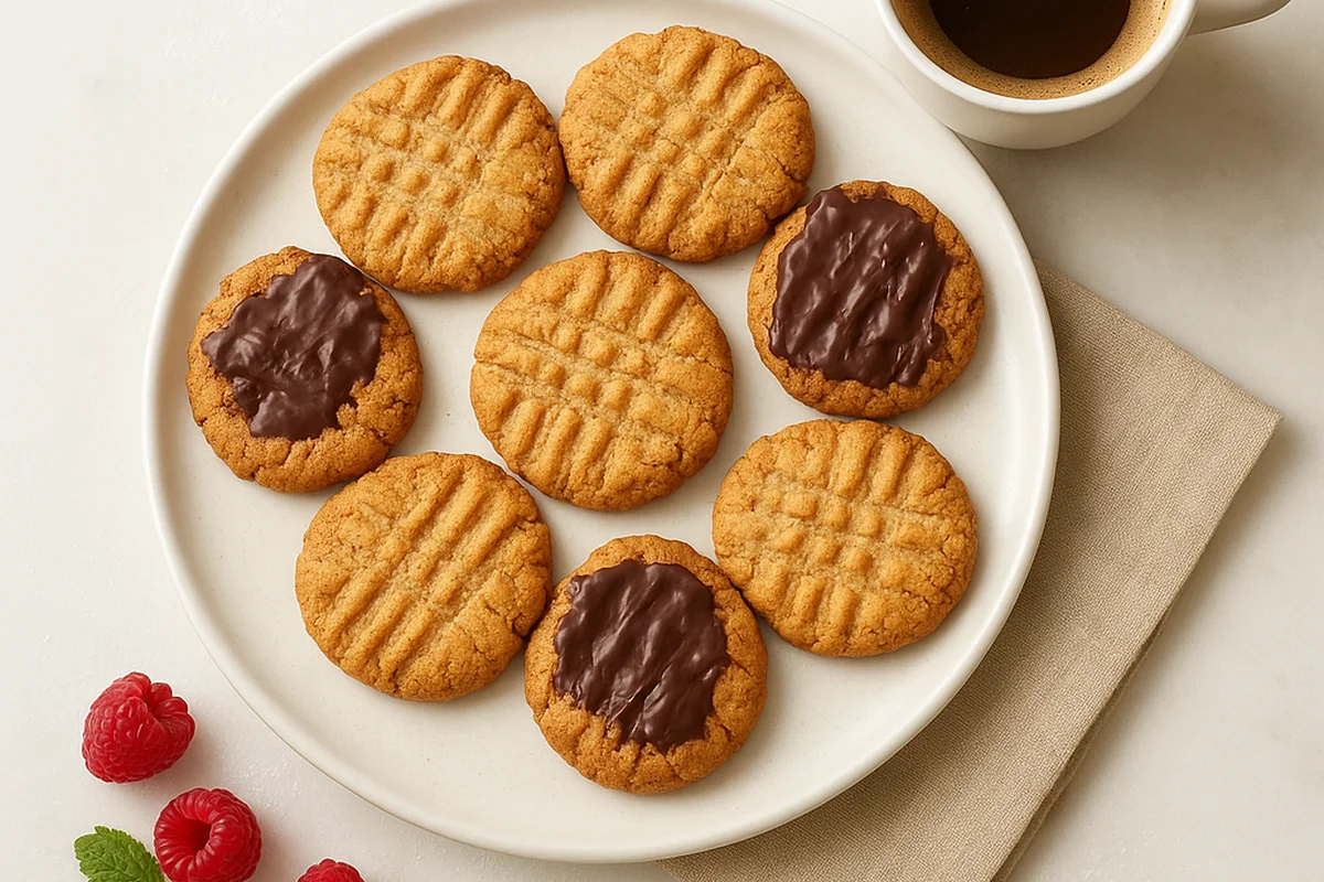 Песочное печенье без сахара, глютена и лактозы