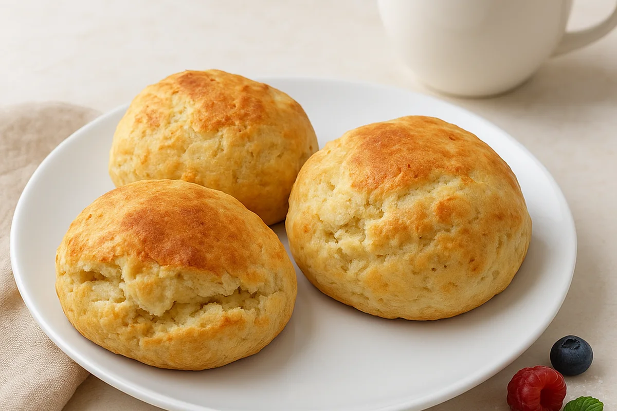 Творожные булочки без глютена на миндальной муке 