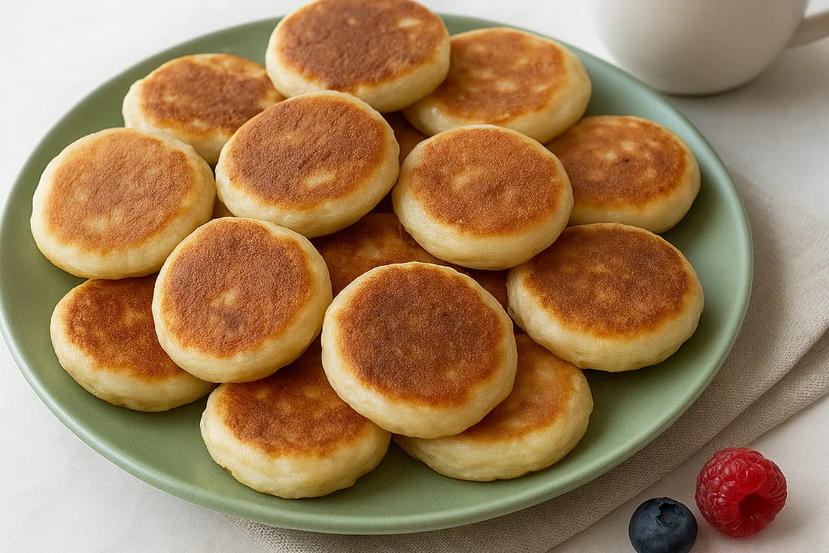 Банановые мини-оладьи без глютена