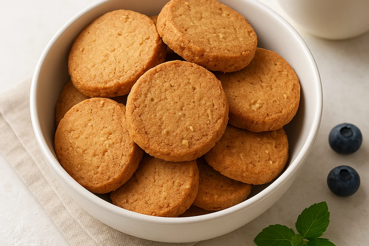 Безглютеновое песочное печенье 