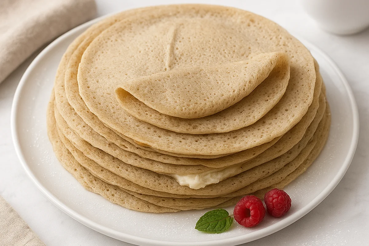 Безглютеновые блины без молочных продуктов