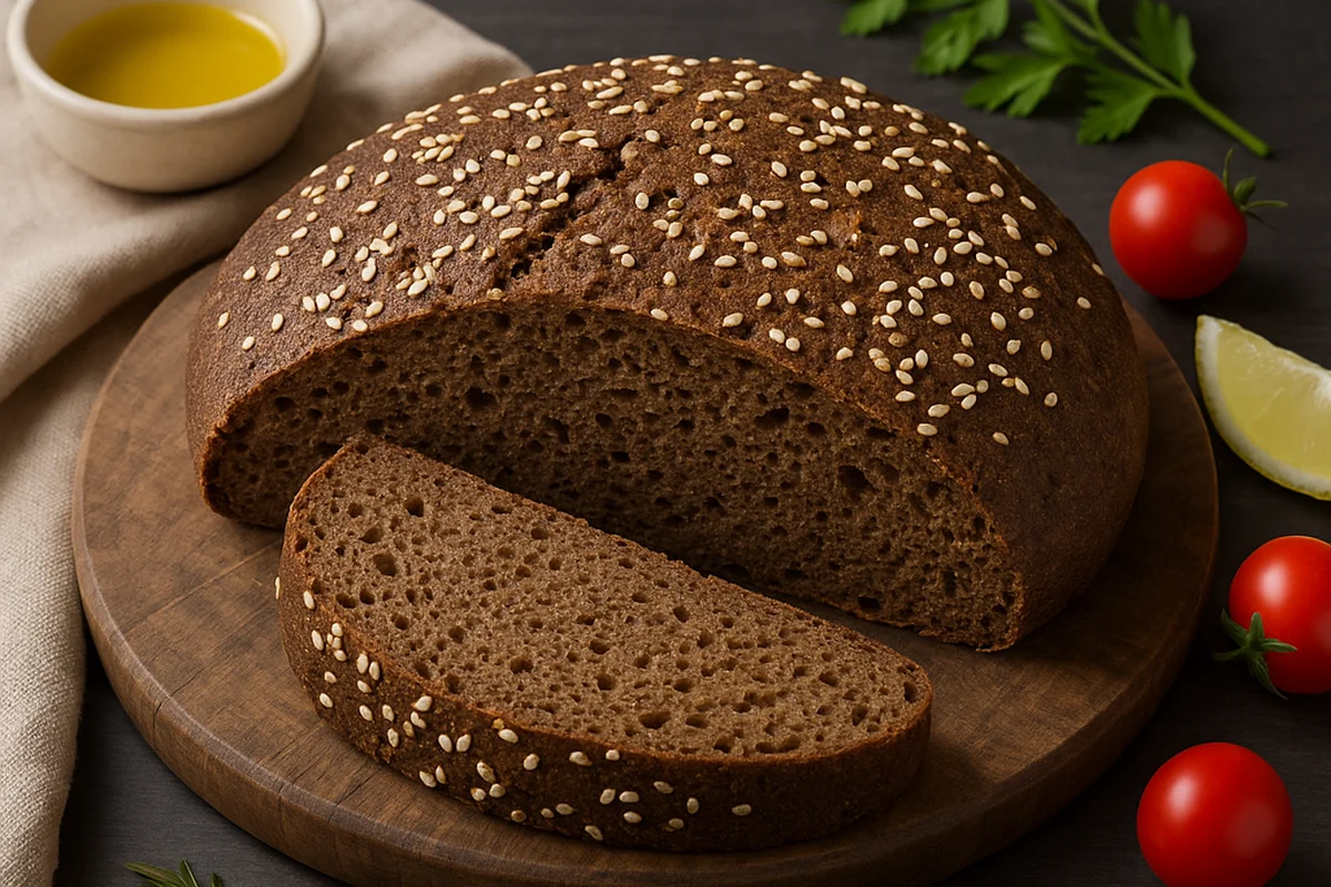 Быстрый кето-хлеб 