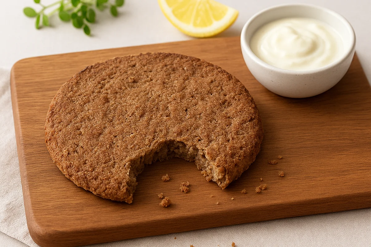 Миндально-льняная лепешка без муки