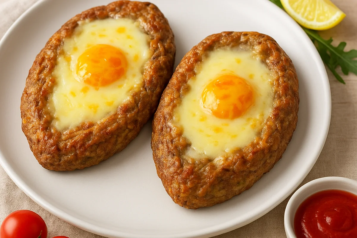 Кето-хачапури из кабачка