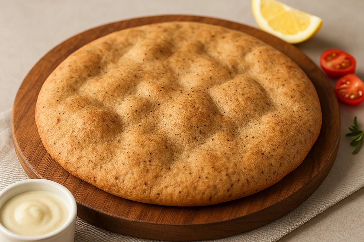 Мягкая лепёшка из миндальной муки 