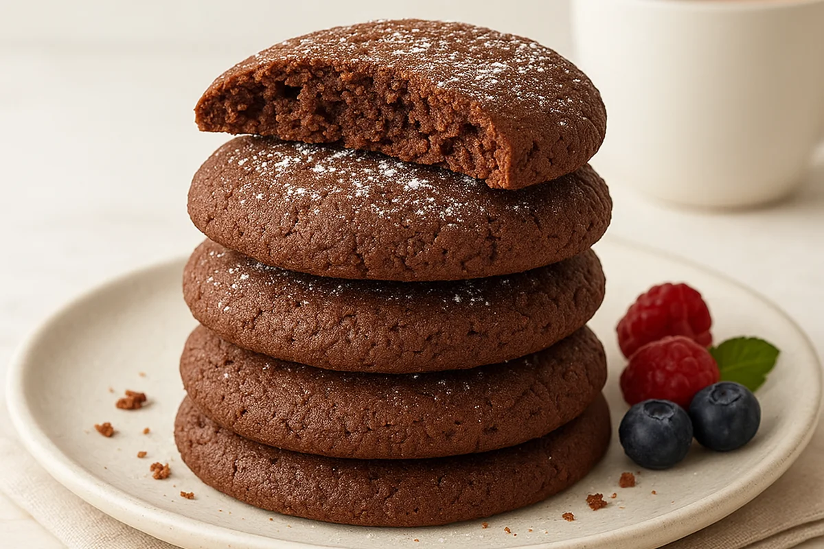 Низкоуглеводные шоколадные коржики