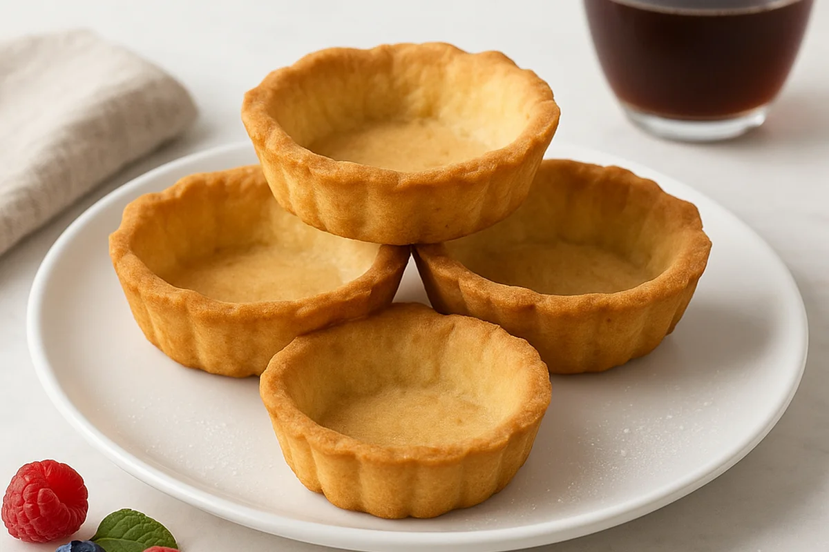 Хрустящие корзиночки без глютена и яиц