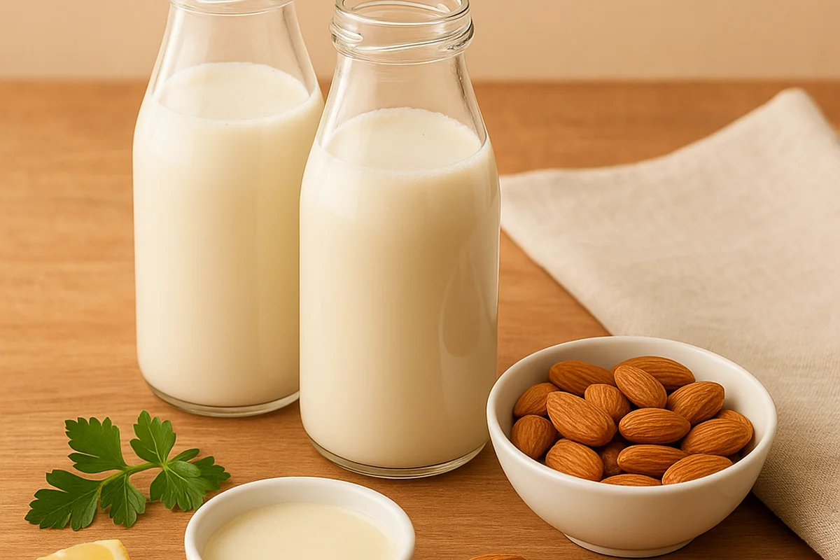 Домашнее ореховое молоко 