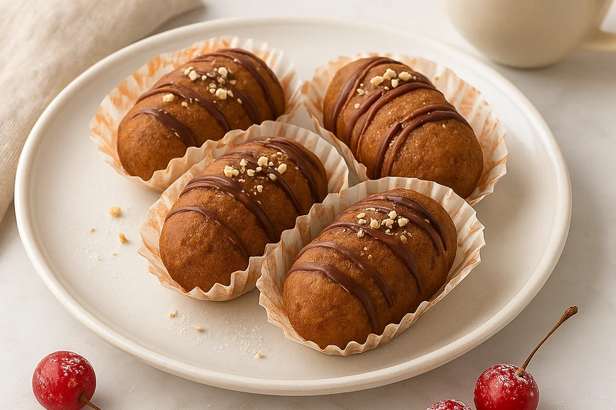 Пирожное «Картошка» с нутом и финиками