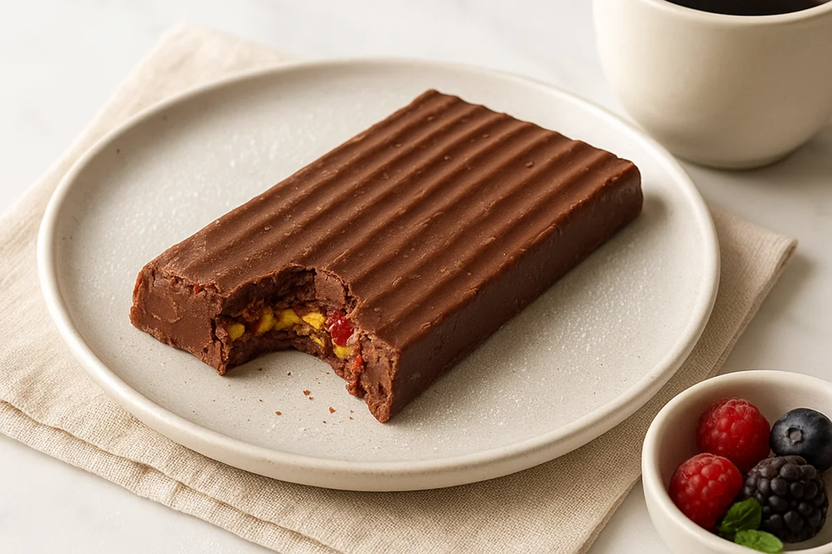 Шоколадная плитка без сахара