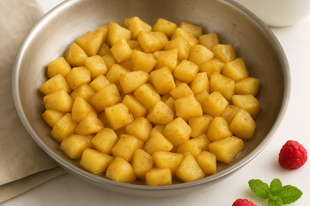 Универсальная яблочная начинка с корицей 