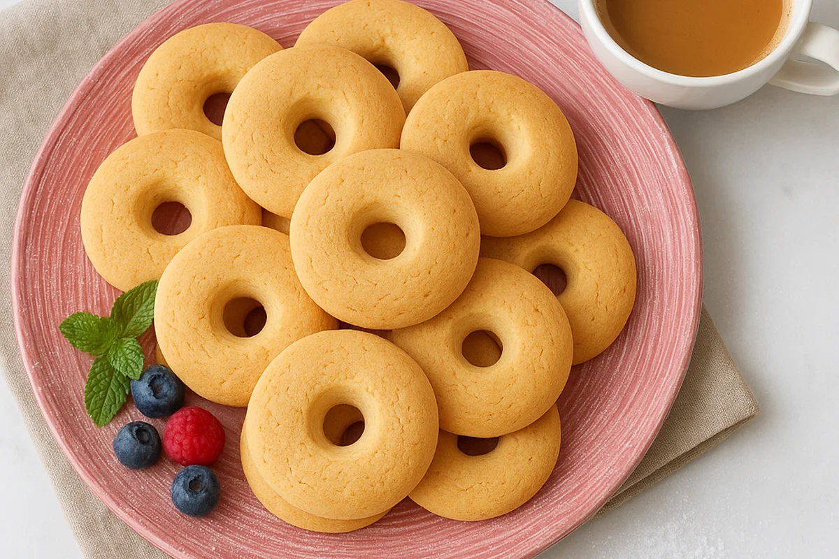 Безглютеновое песочное печенье с цедрой