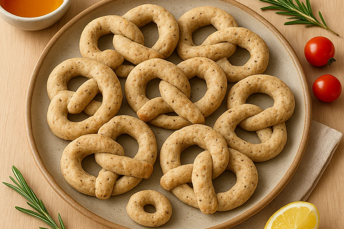 Безглютеновые крендельки к чаю