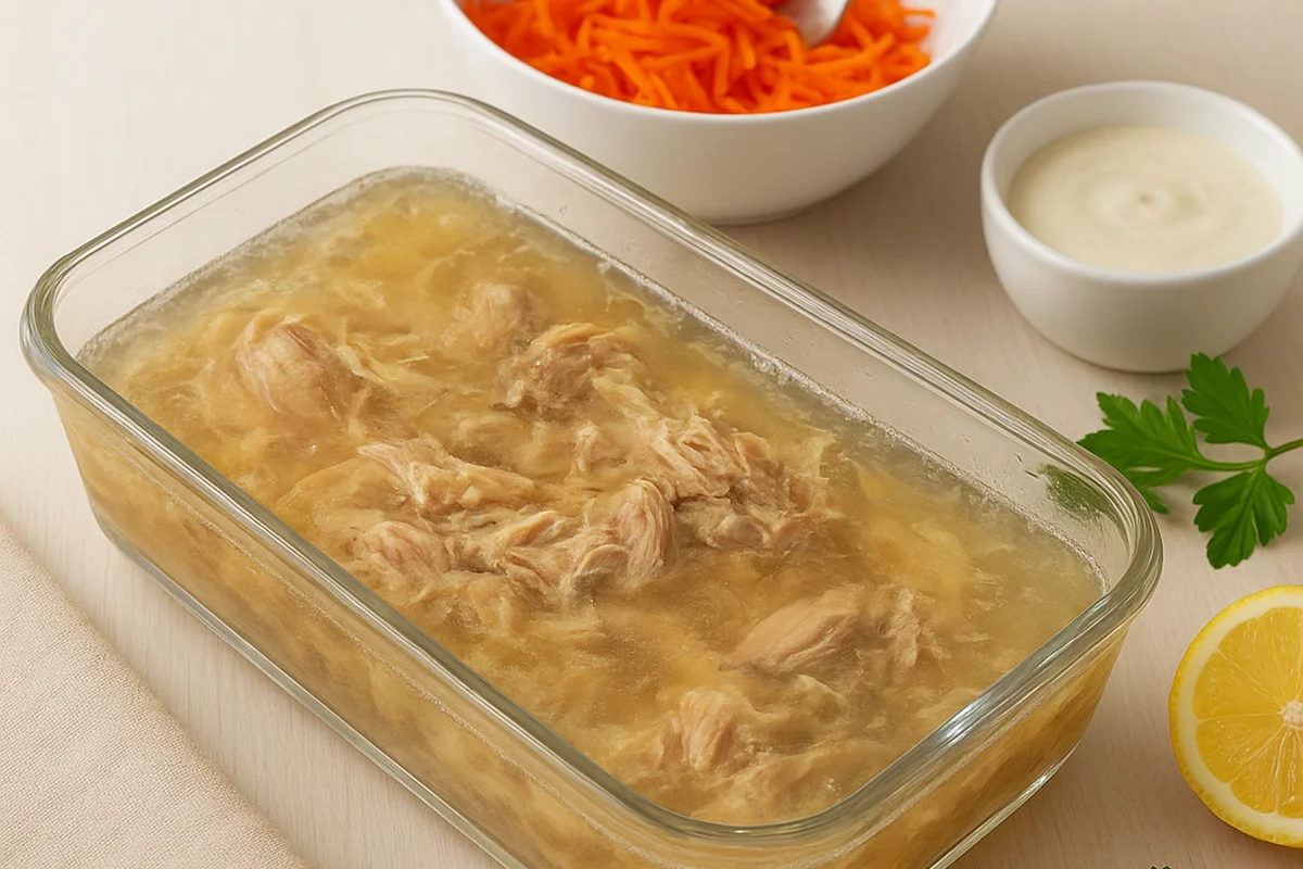 Куриный холодец