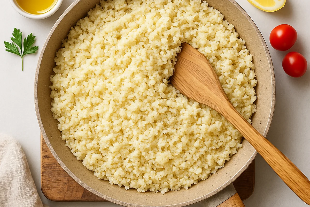 Рис из цветной капусты