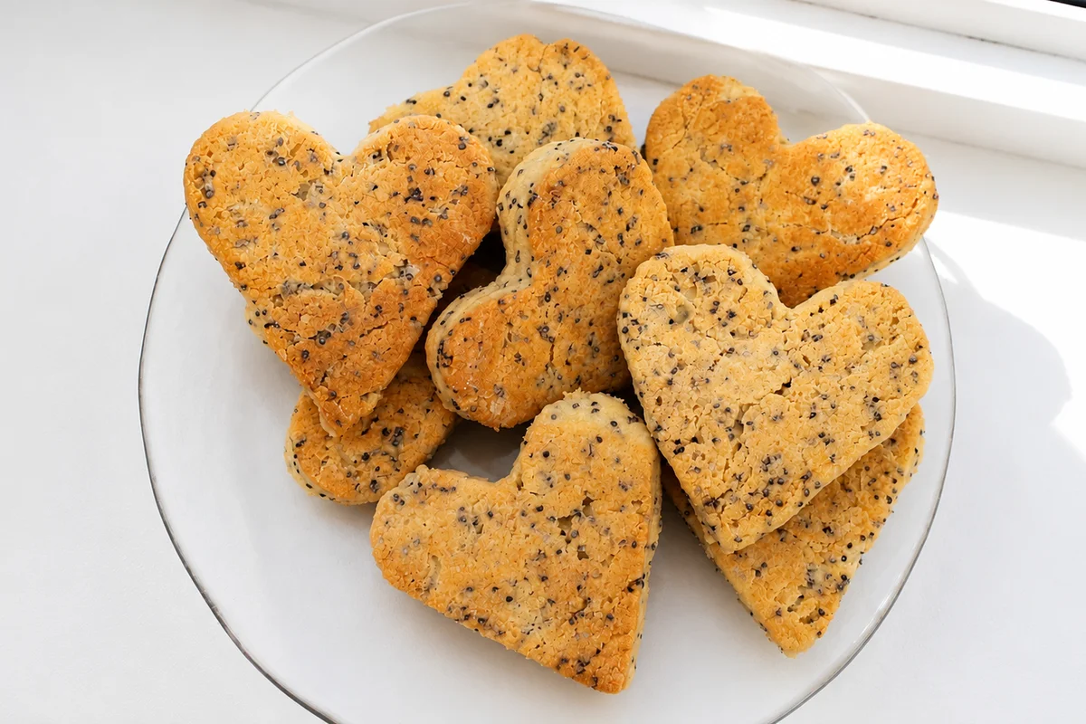 Маковое печенье без глютена